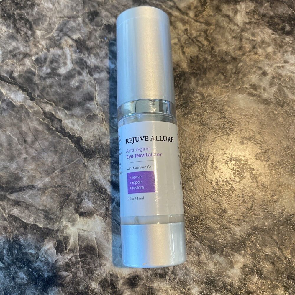 Rejuve Allure Anti‎ Aging Eye Revitalizer .5oz Sealed New Bottle HTF